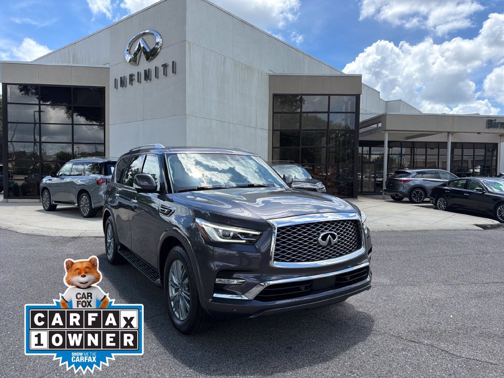 Certified 2023 INFINITI QX80 Luxe w/ All-Season Package AWD/4WD image 1