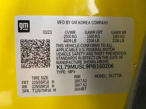 Certified 2023 Chevrolet TrailBlazer RS w/ Convenience Package image 33