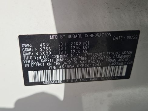 Used 2024 Subaru Legacy Premium AWD/4WD image 26