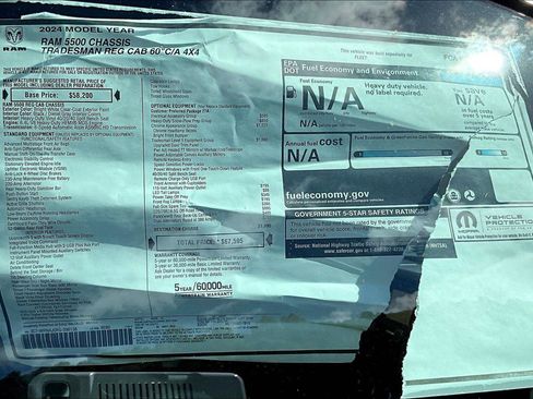 New 2024 RAM 5500 Tradesman image 12