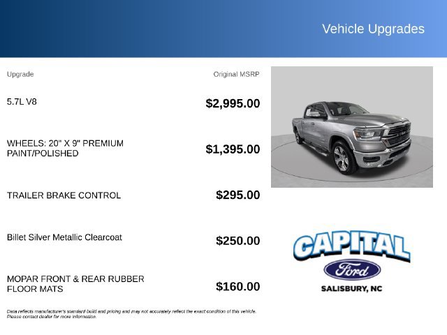 Used 2022 RAM 1500 Laramie AWD/4WD image 2