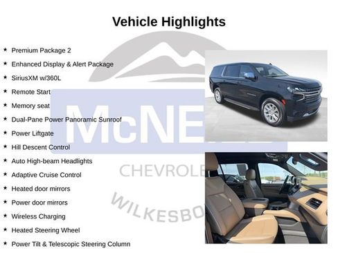 Used 2024 Chevrolet Suburban Premier w/ Premium Package 2 AWD/4WD image 10