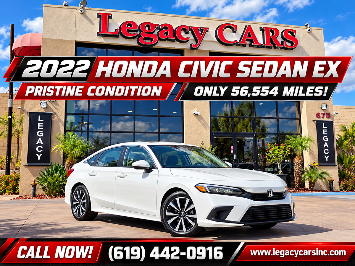 Used 2022 Honda Civic EX image 2