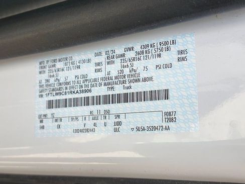 Certified 2024 Ford Transit 350 148 Medium Roof w/ Load Area Protection Package RWD image 29