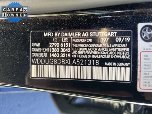 Certified 2020 Mercedes-Benz S 560 Sedan image 37