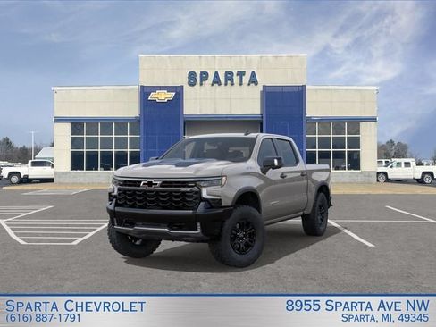 New 2026 Chevrolet Silverado 1500 ZR2 w/ Dark Appearance Package AWD/4WD image 8