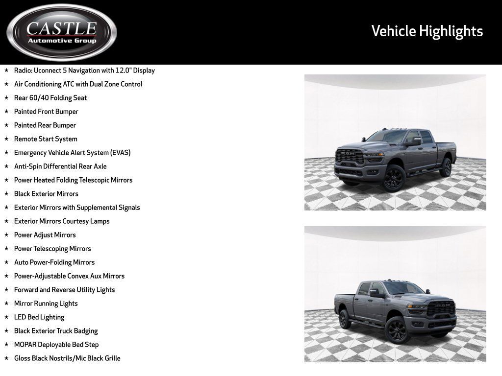 New 2027 RAM 2500 Big Horn AWD/4WD image 14