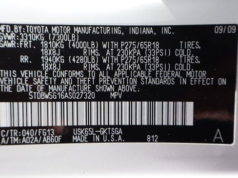 Used 2010 Toyota Sequoia SR5 image 48