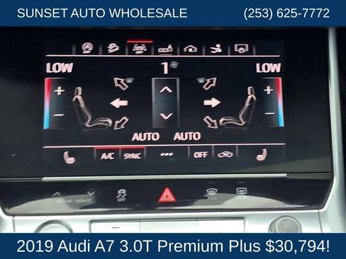 Used 2019 Audi A7 3.0T Premium Plus AWD/4WD image 43