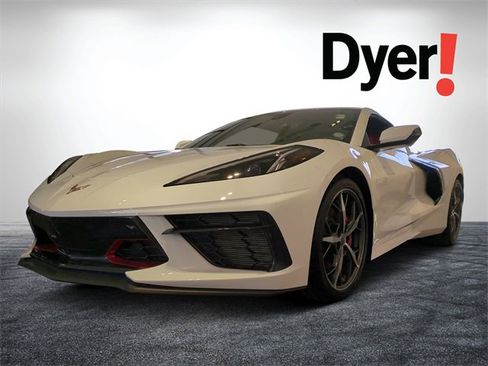 Certified 2023 Chevrolet Corvette Stingray Preferred Cpe w/ Chrome Exterior Badge Package image 7