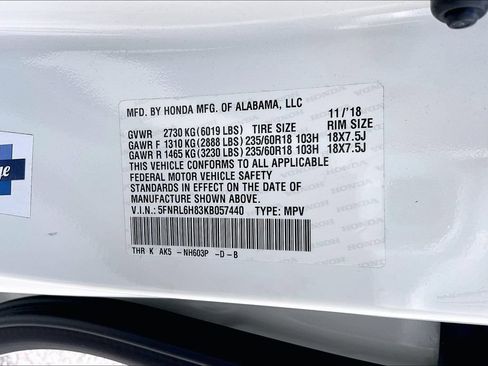 Used 2019 Honda Odyssey Touring image 19