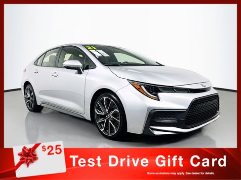 Used 2021 Toyota Corolla SE FWD image 1
