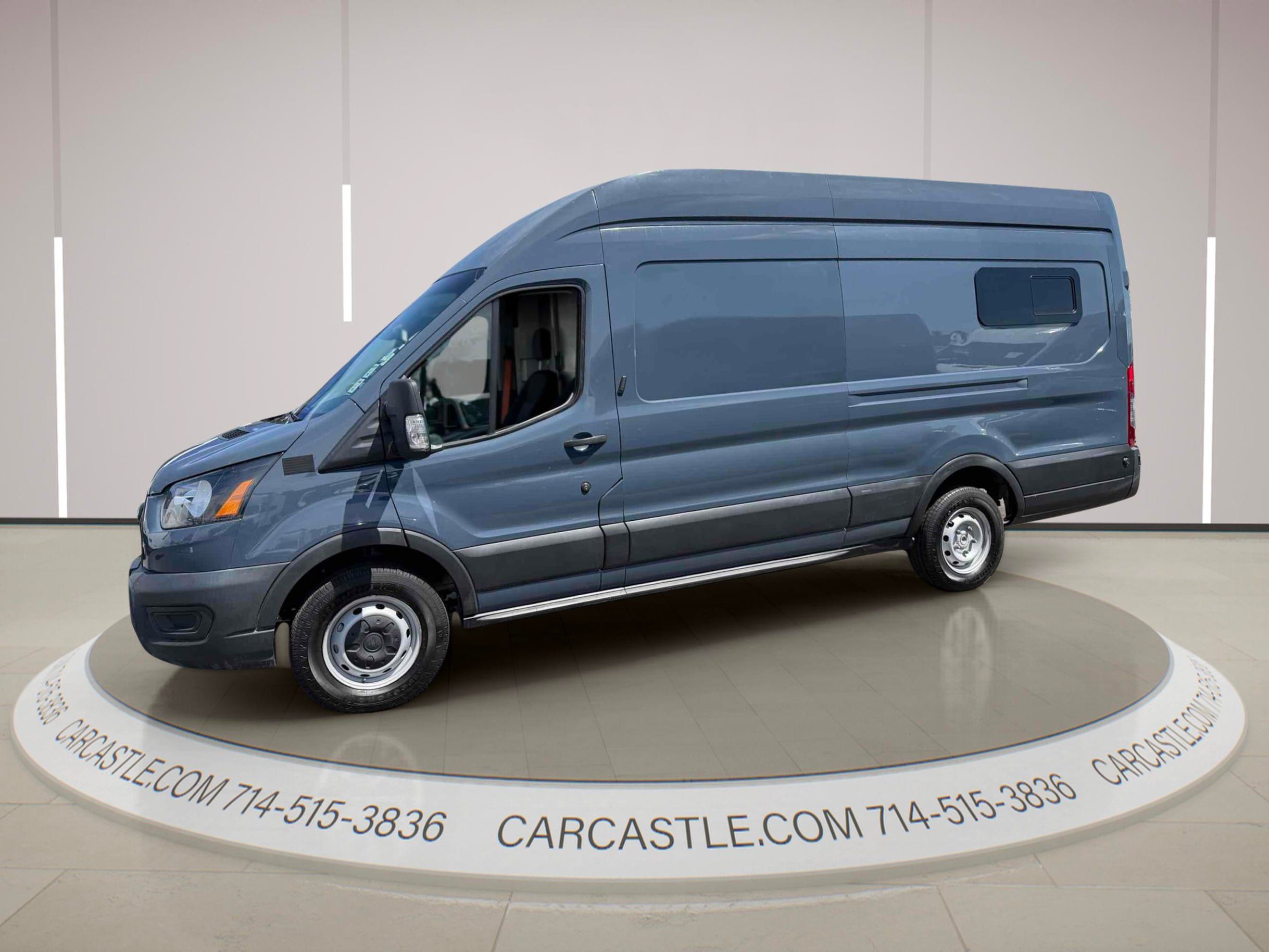 Used 2021 Ford Transit 250 148 High Roof Extended w/ Parcel Delivery Package RWD image 2