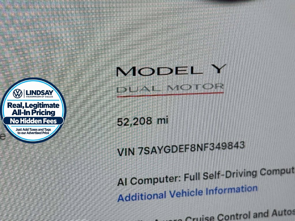 Used 2022 Tesla Model Y Performance AWD/4WD image 28