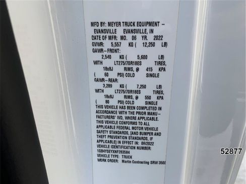Used 2022 Chevrolet Silverado 3500 W/T w/ WT Fleet Convenience Package AWD/4WD image 17