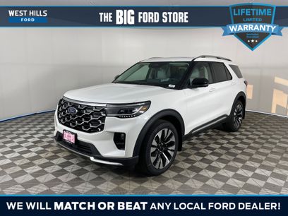New 2025 Ford Explorer Platinum