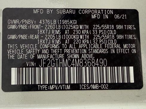 Used 2021 Subaru Crosstrek 2.5i Limited w/ Popular Package #3 AWD/4WD image 23