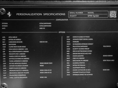 Certified 2025 Ferrari SF90 Spider AWD/4WD image 26