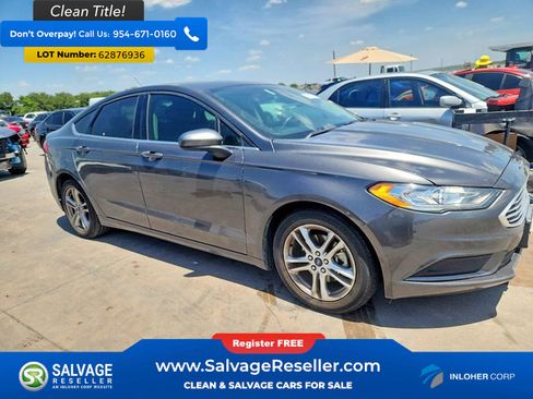 Used 2018 Ford Fusion SE w/ Fusion SE Technology Package FWD image 5