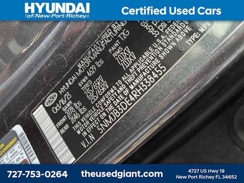 Certified 2024 Hyundai Tucson SEL image 12
