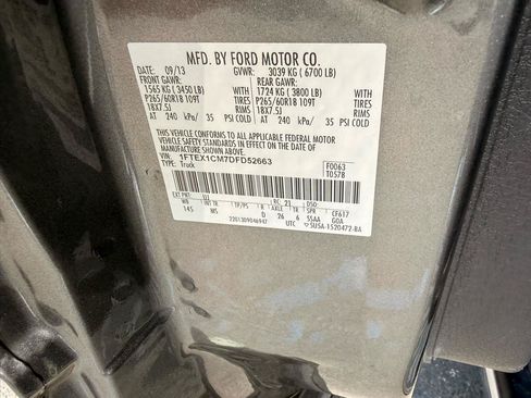 Used 2013 Ford F150 XLT w/ XLT Chrome Pkg RWD image 16