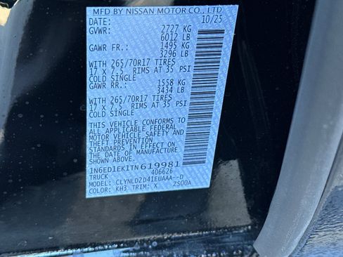 New 2026 Nissan Frontier PRO-4X w/ Tow Package image 23