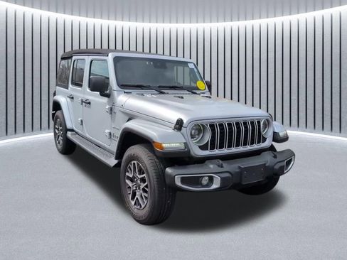 Used 2024 Jeep Wrangler Unlimited Sahara w/ Safety Group AWD/4WD image 1