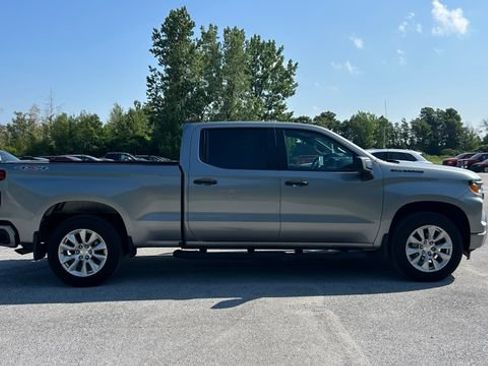Certified 2023 Chevrolet Silverado 1500 Custom w/ LPO, Dark Essentials Package AWD/4WD image 2