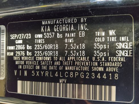 Used 2023 Kia Sorento S FWD image 33
