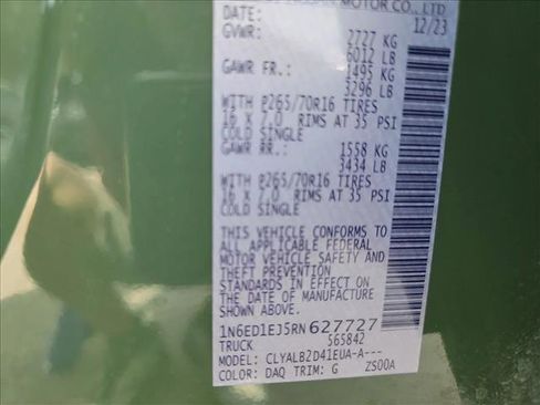 Used 2024 Nissan Frontier SV w/ Technology Package image 21