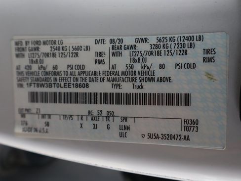 Used 2020 Ford F350 Lariat w/ Lariat Value Package image 56