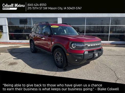 Used 2025 Ford Bronco Sport Big Bend w/ Convenience Package image 1