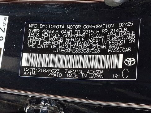 Used 2025 Toyota Corolla SE FWD image 27