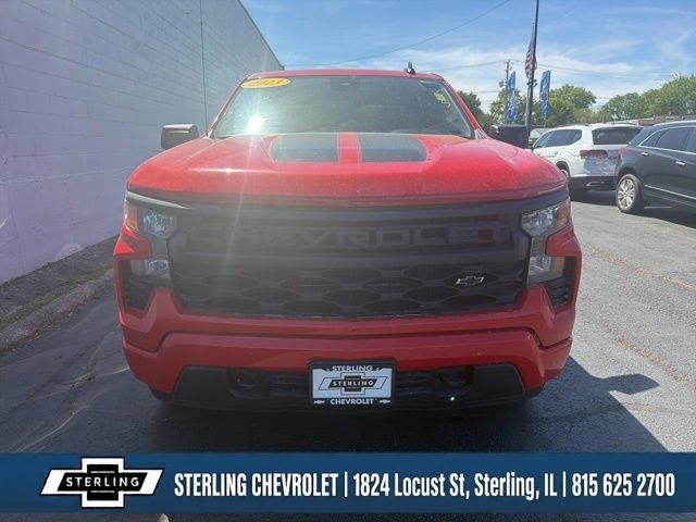 Certified 2023 Chevrolet Silverado 1500 Custom w/ Rally Edition AWD/4WD image 8