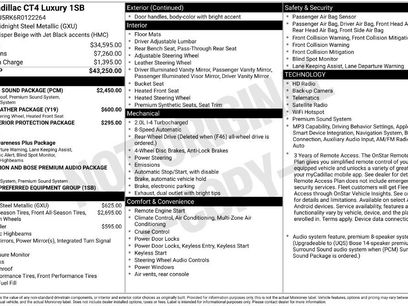 Used 2024 Cadillac CT4 Luxury w/ Sun And Sound Package