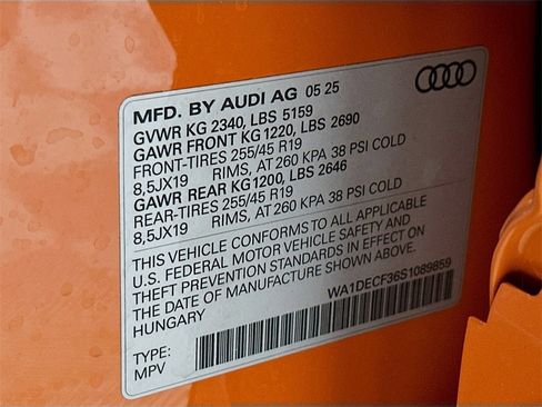 New 2025 Audi Q3 2.0T Premium image 27