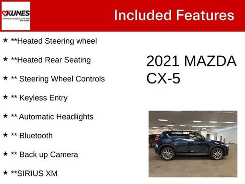Used 2021 MAZDA CX-5 Grand Touring w/ GT Premium Package image 5