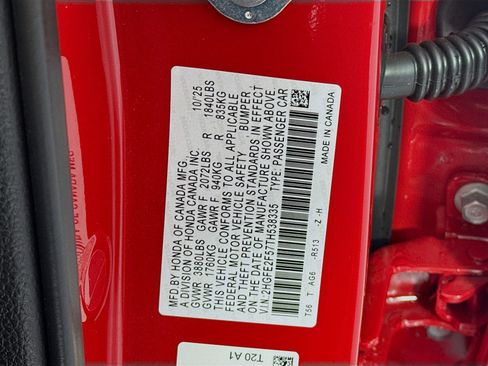 New 2026 Honda Civic Sport image 29