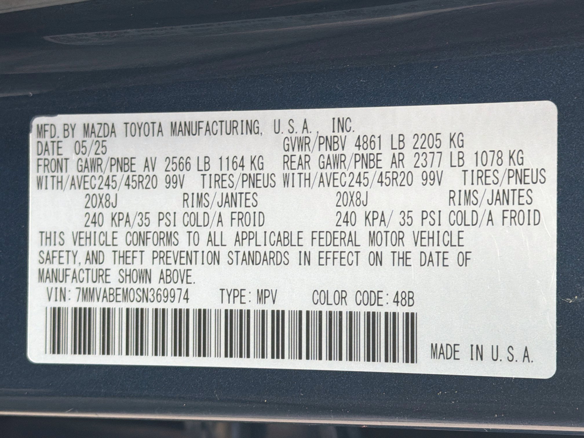 Used 2025 MAZDA CX-50 AWD 2.5 S w/ Premium Plus Pkg image 12