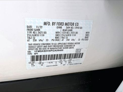 Certified 2023 Ford Explorer XLT w/ Equipment Group 202A AWD/4WD image 34