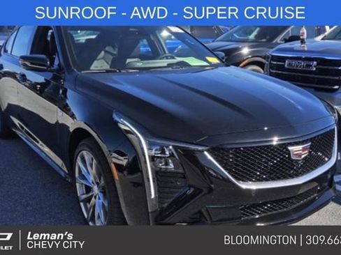 Used 2025 Cadillac CT5 Sport w/ Sun And Sound Package AWD/4WD image 1