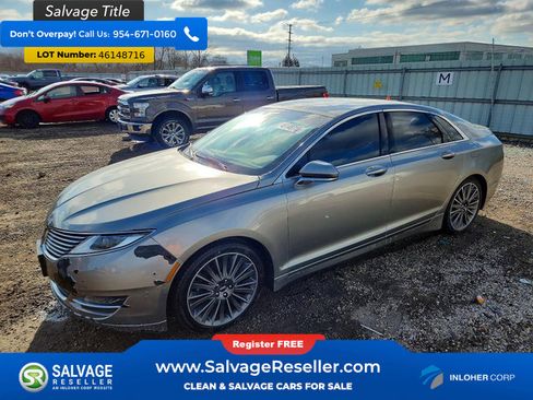 Used 2015 Lincoln MKZ AWD w/ Equipment Group 102A Reserve image 1