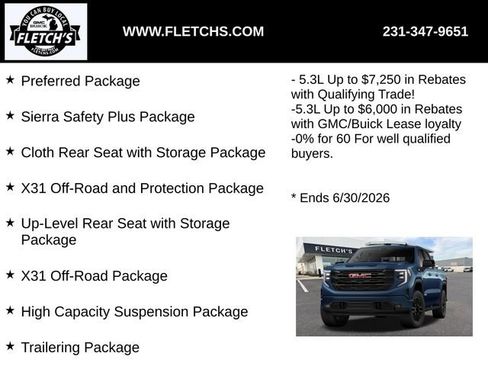New 2026 GMC Sierra 1500 Elevation w/ Elevation Premium Package AWD/4WD image 3