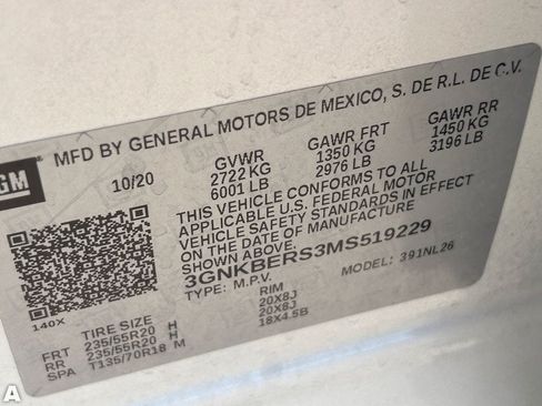 Used 2021 Chevrolet Blazer RS w/ Enhanced Convenience Package FWD image 33