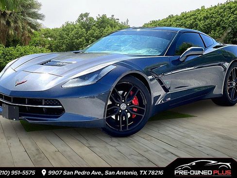 Used 2014 Chevrolet Corvette 2d Coupe Stingray Z51 3LT w/ 3LT Preferred Equipment Group image 1