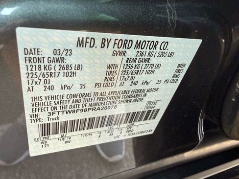 Certified 2023 Ford Maverick XL w/ Equipment Group 100A Standard image 39