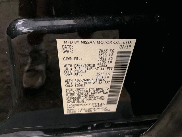 Used 2019 Nissan Frontier SL AWD/4WD image 33