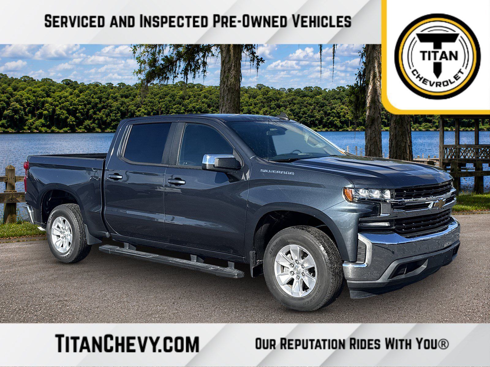 Used 2020 Chevrolet Silverado 1500 LT w/ Trailering Package RWD image 1
