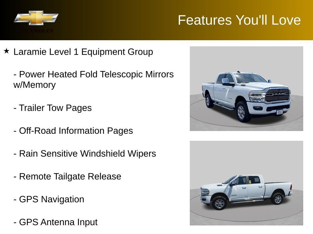 Used 2024 RAM 2500 Laramie AWD/4WD image 15