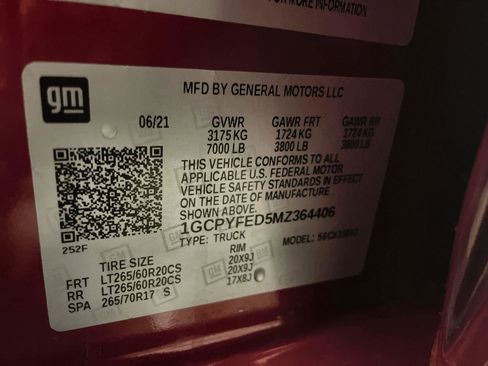 Used 2021 Chevrolet Silverado 1500 LT Trail Boss w/ Convenience Package II image 33